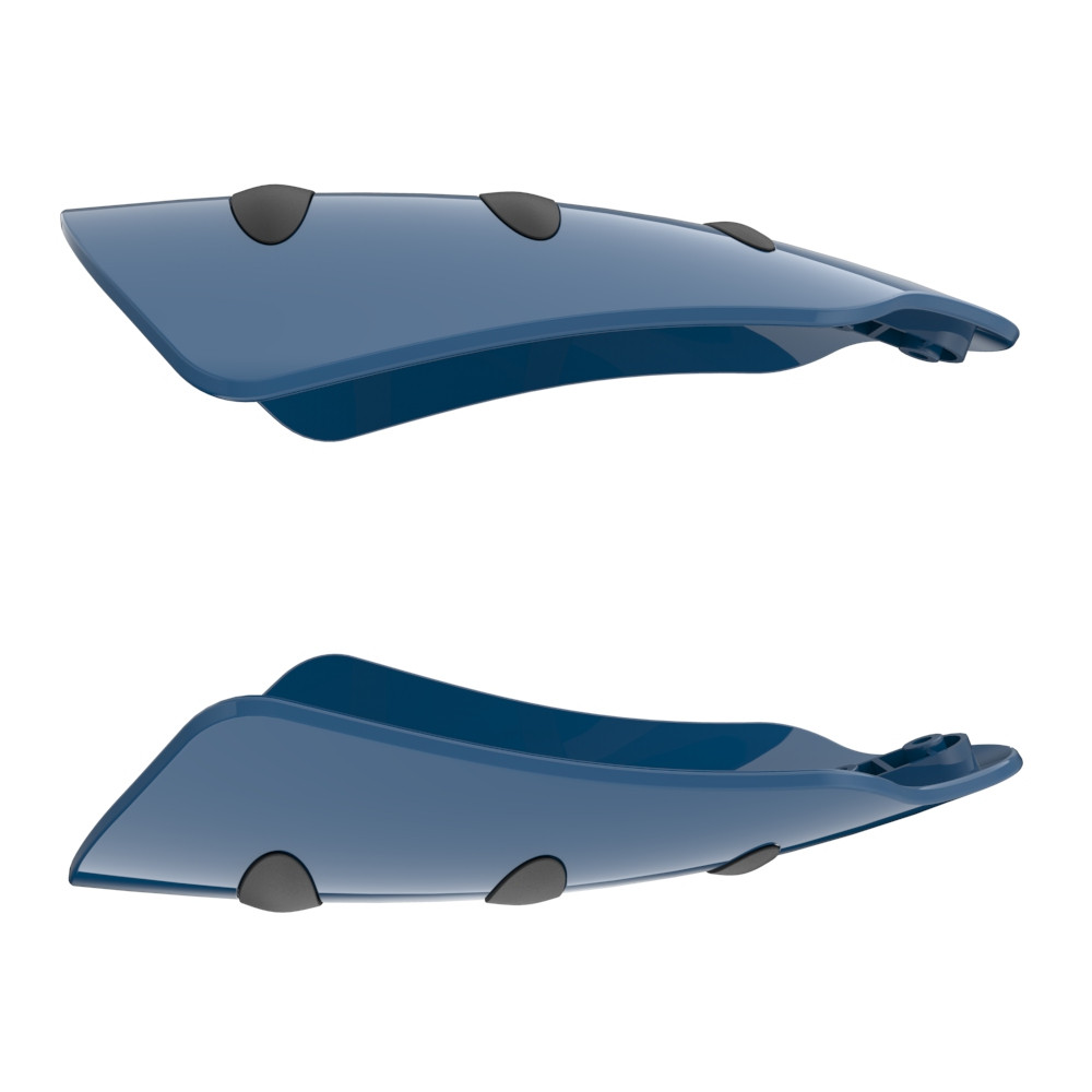 Reef Blue hand guard for Harley Touring & Softails
