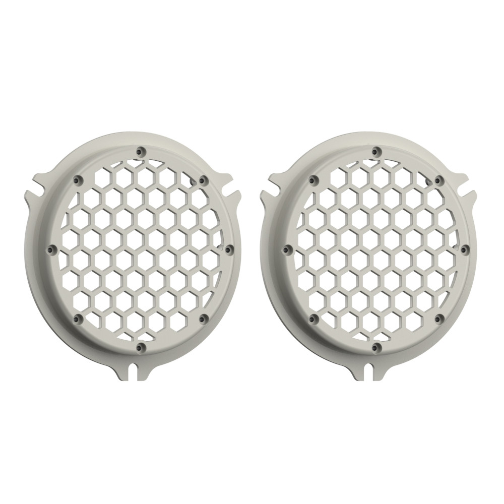 Advanblack x XBS Bonneville Salt Pearl HEX Speaker Grills For 2014+ Electric Glide / Street Glide Inner Fairing