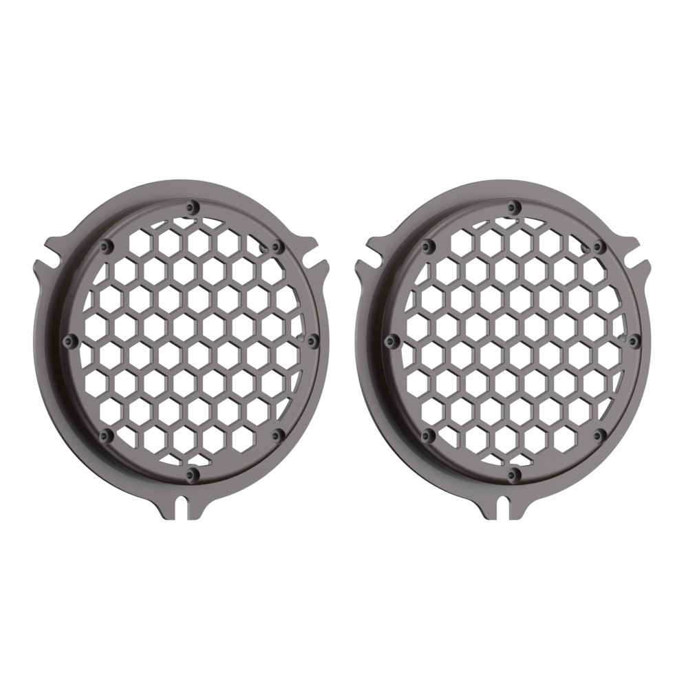 Advanblack x XBS Color Matched HEX Speaker Grills For 2014+ Electric Glide / Street Glide Inner Fairing-Sumatra Brown