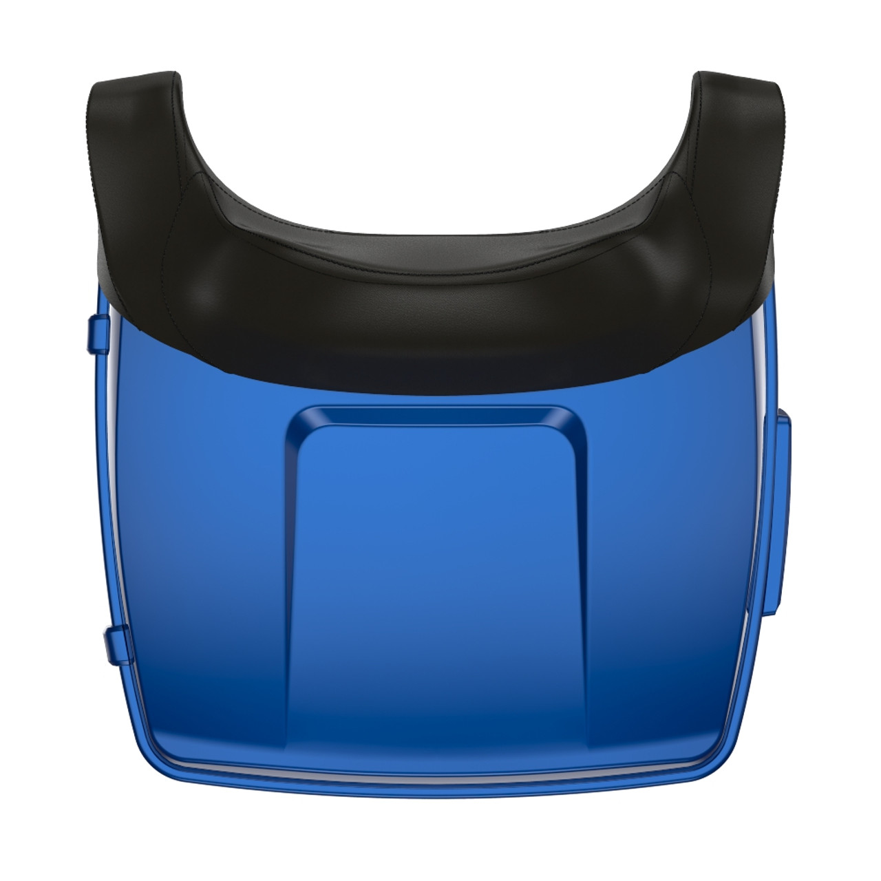 Bright Billiard Blue King Tour Pack Pad Luggage Trunk For '97-'23 Harley Touring
