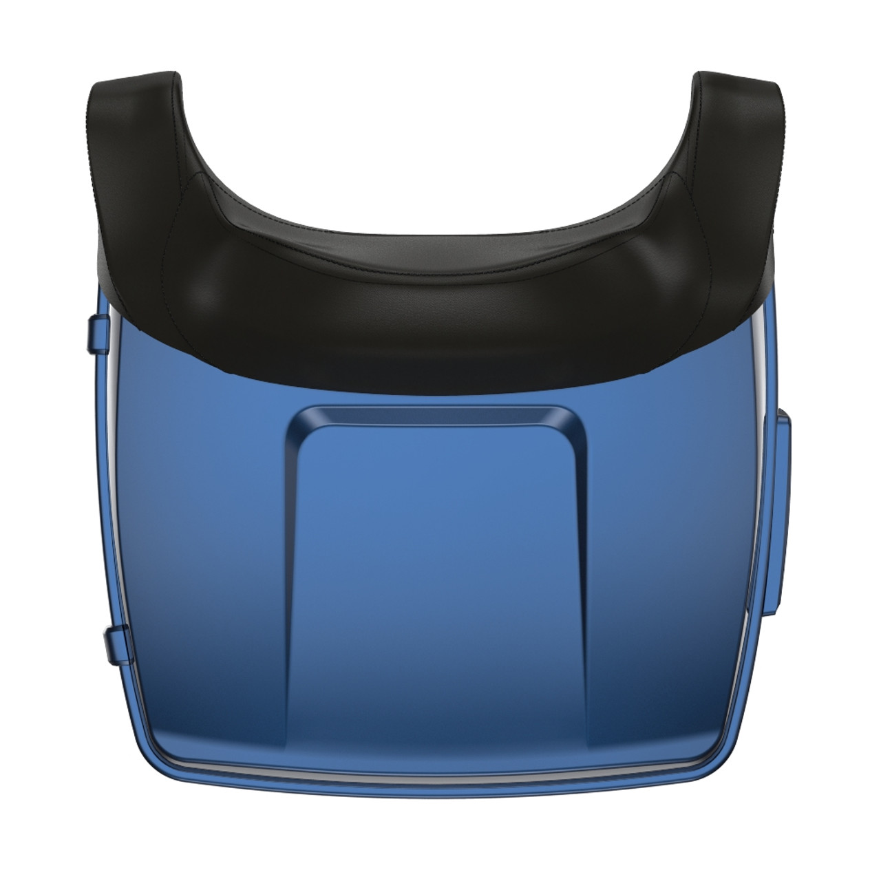Big Blue Pearl King Tour Pack Pad Luggage Trunk For '97-'23 Harley Touring