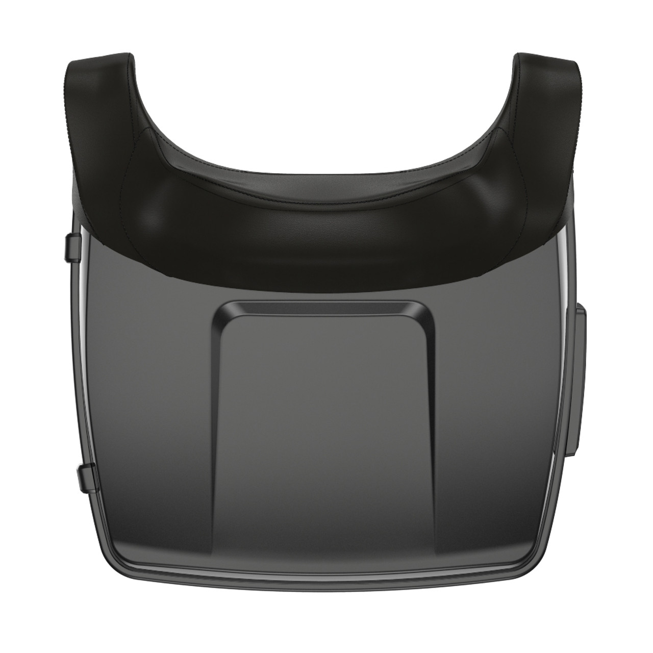 Black Pearl King Tour Pack Pad Luggage Trunk For '97-'23 Harley Touring
