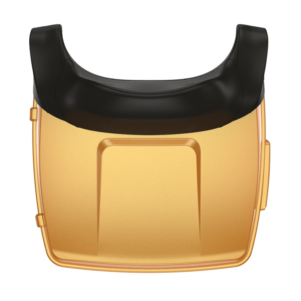 Hard Candy Gold Flake King Tour Pack Pad Luggage Trunk For '97-'23 Harley Touring