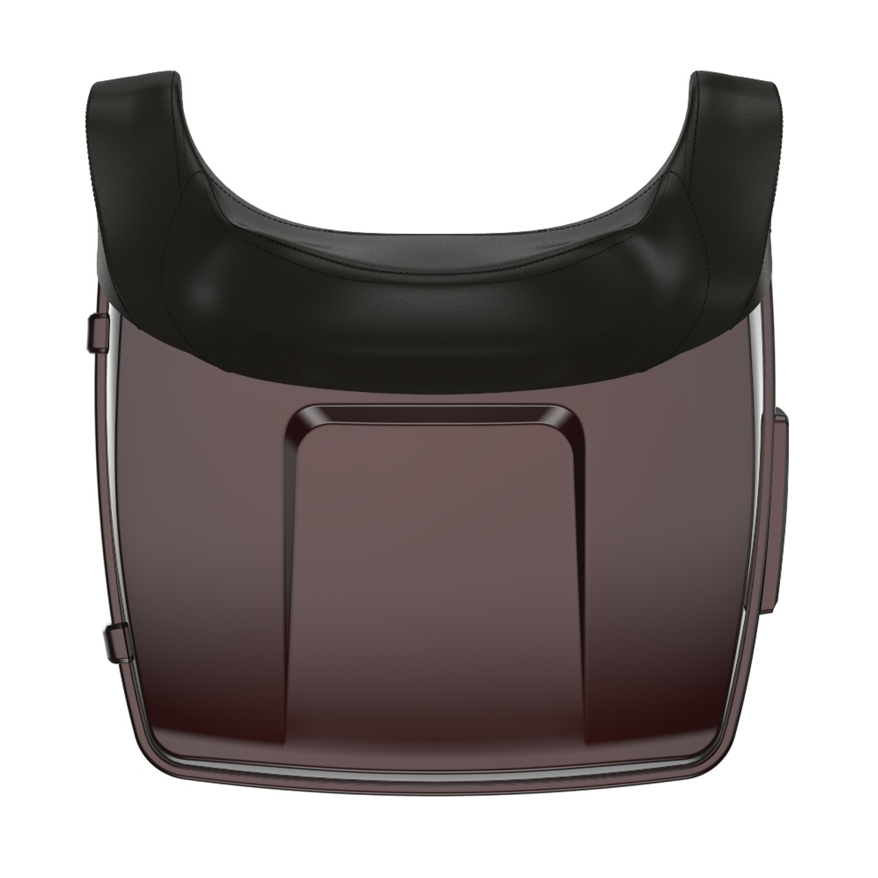 Midnight Crimson King Tour Pack Pad Luggage Trunk For '97-'23 Harley Touring