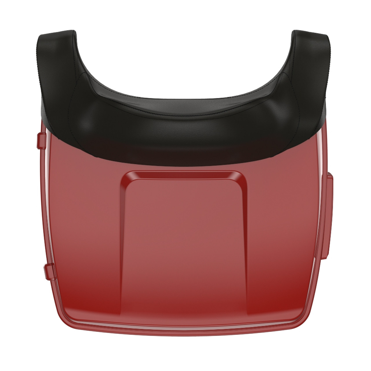 Red Hot Sunglo King Tour Pack Pad Luggage Trunk For '97-'23 Harley Touring
