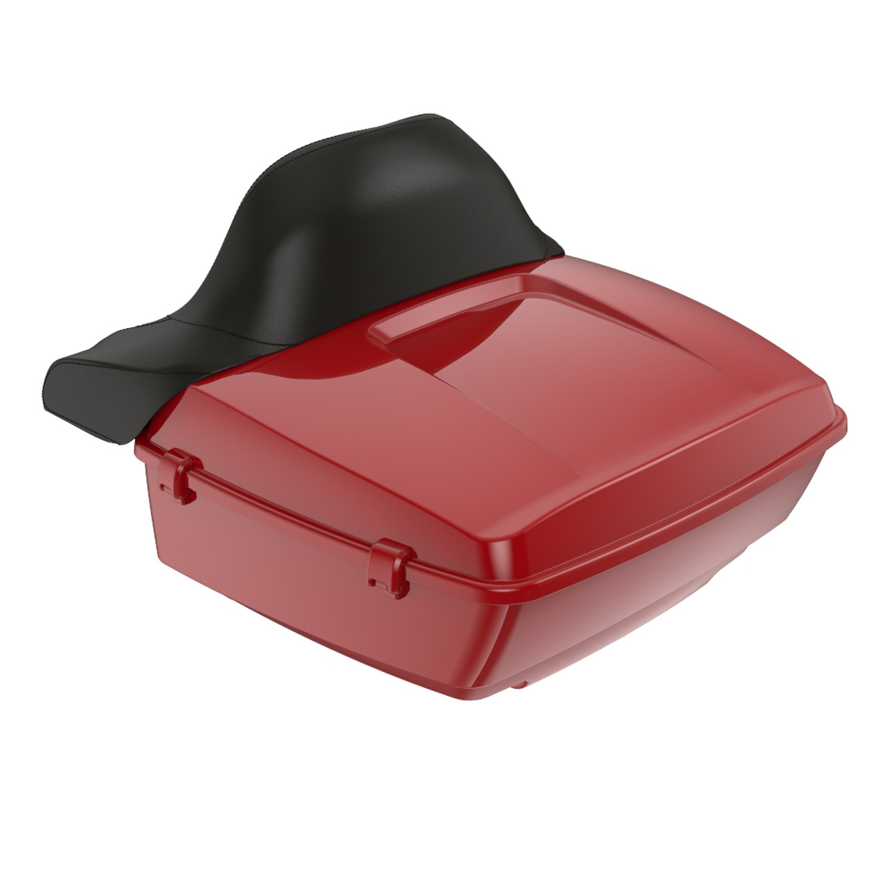 Redline Red King Tour Pack Pad Luggage Trunk For '97-'23 Harley Touring