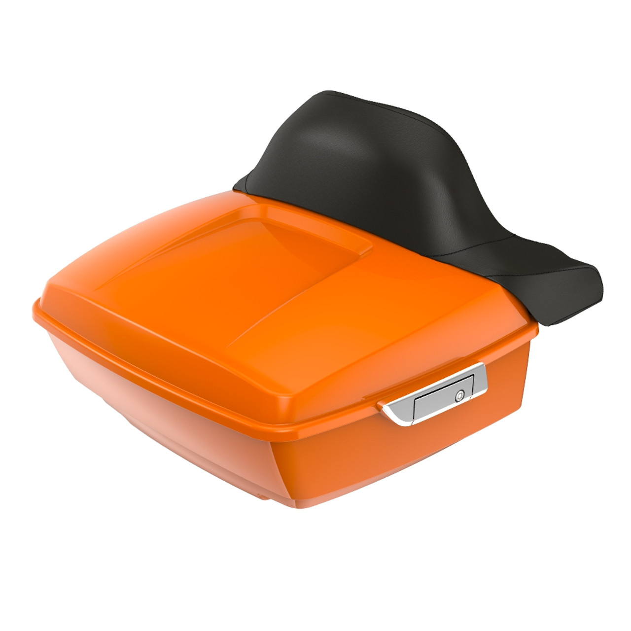 Baja Orange RUSHMORE KING TOUR PACK PAD FOR '97-'22 HARLEY TOURING / SOFTAIL