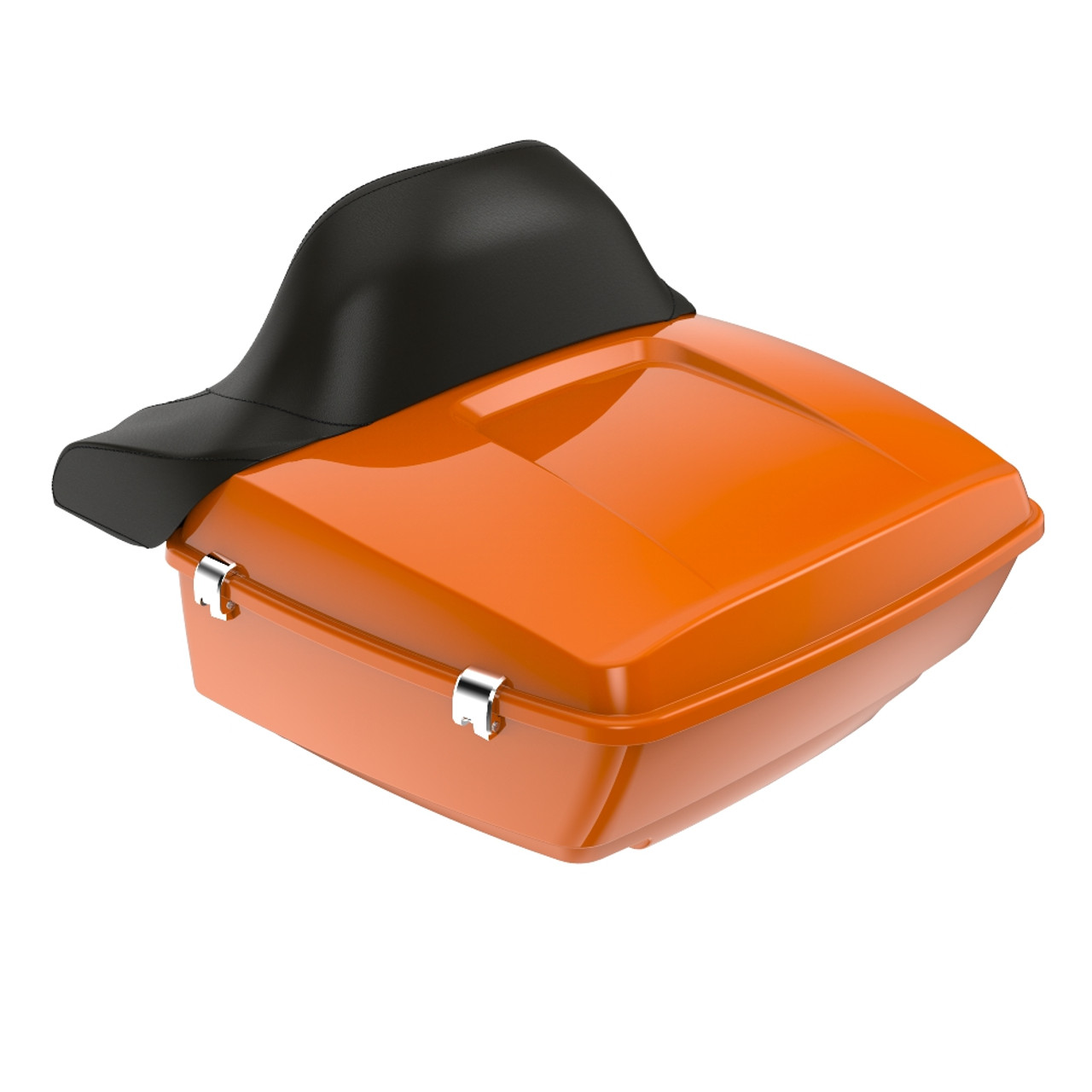 Baja Orange RUSHMORE KING TOUR PACK PAD FOR '97-'22 HARLEY TOURING / SOFTAIL
