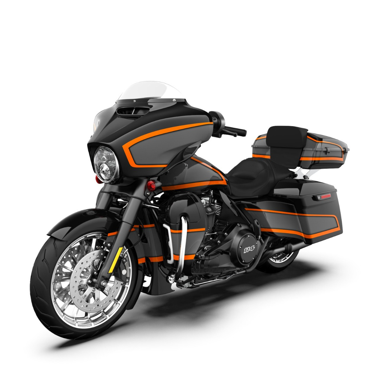 APEX Rushmore Lower Vented Fairings for 2014+ Harley Davidson Touring