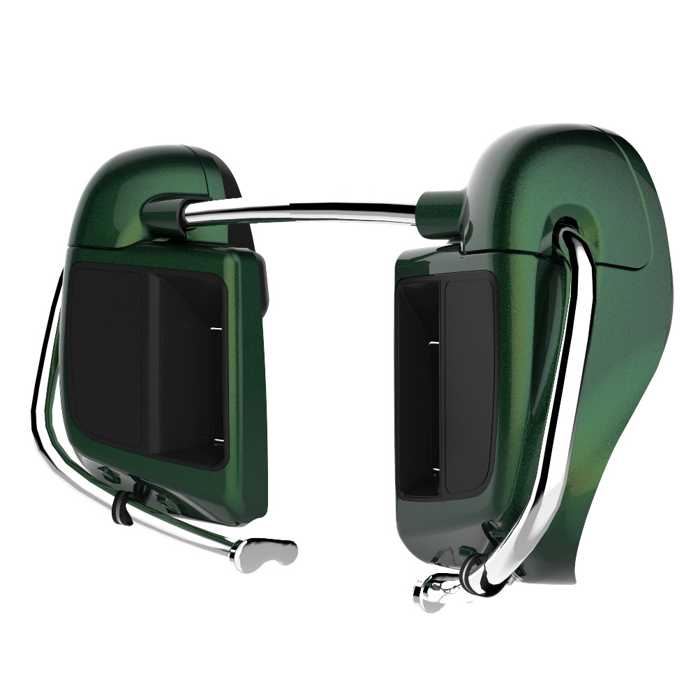 Advanblack Hard Candy Chameleon Rushmore Lower Vented Fairings for 2014+ Harley Davidson Touring