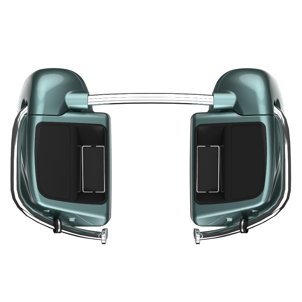 Silver Pine Rushmore Lower Vented Fairings for 2014+ Harley Davidson Touring