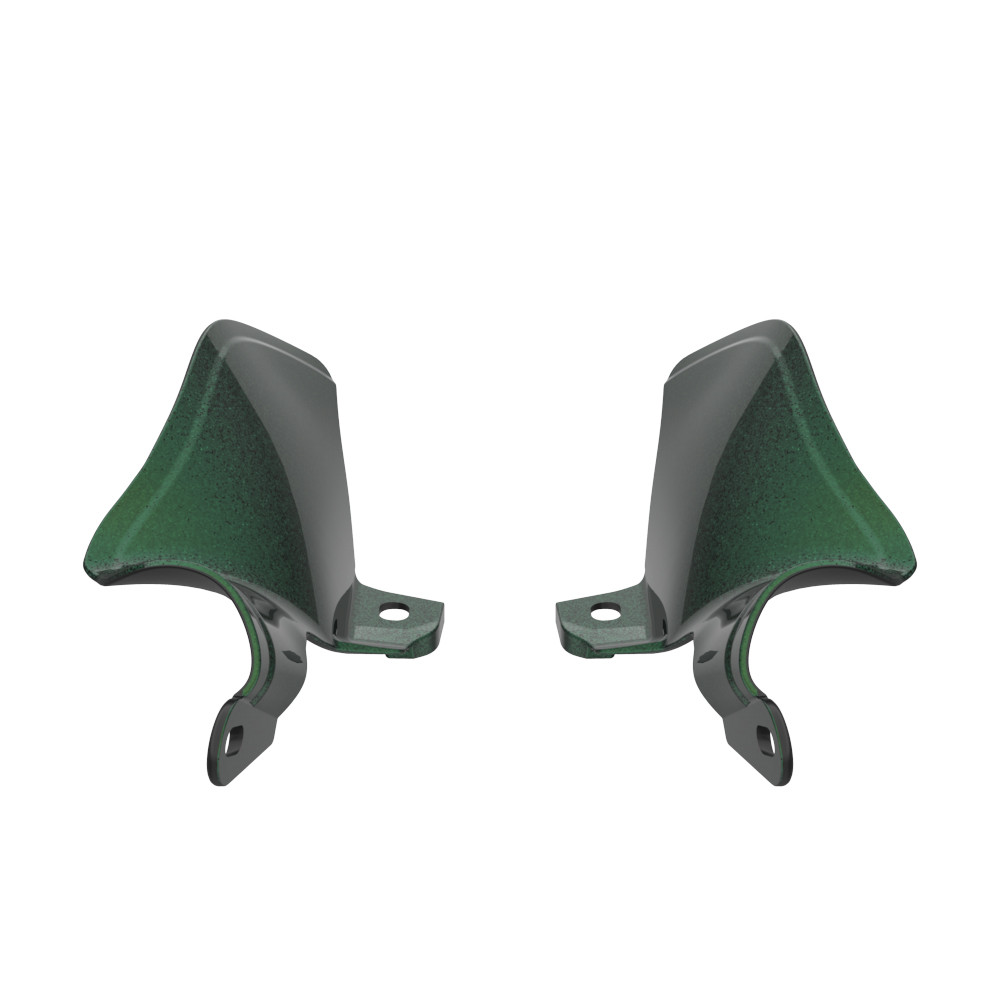 Hard Candy Chameleon MID-FRAME AIR DEFLECTORS HEAT SHIELD FOR '18-'23 HARLEY SOFTAIL