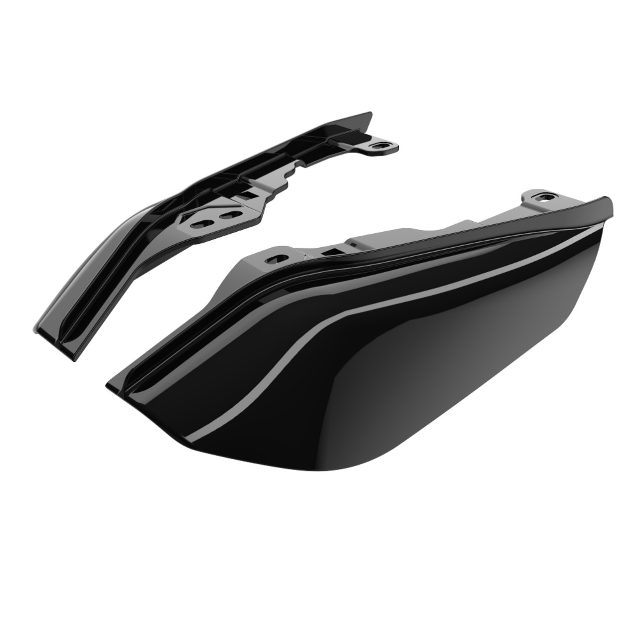 Mid-Frame Air Deflectors heat shield For '09-'23 Harley Davidson Touring