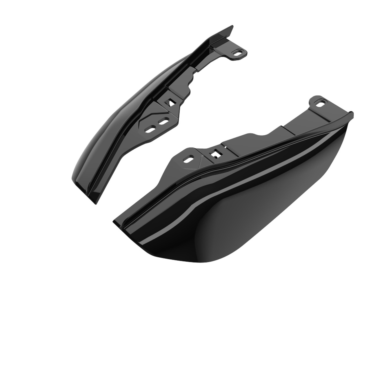 Mid-Frame Air Deflectors heat shield For '09-'23 Harley Davidson Touring