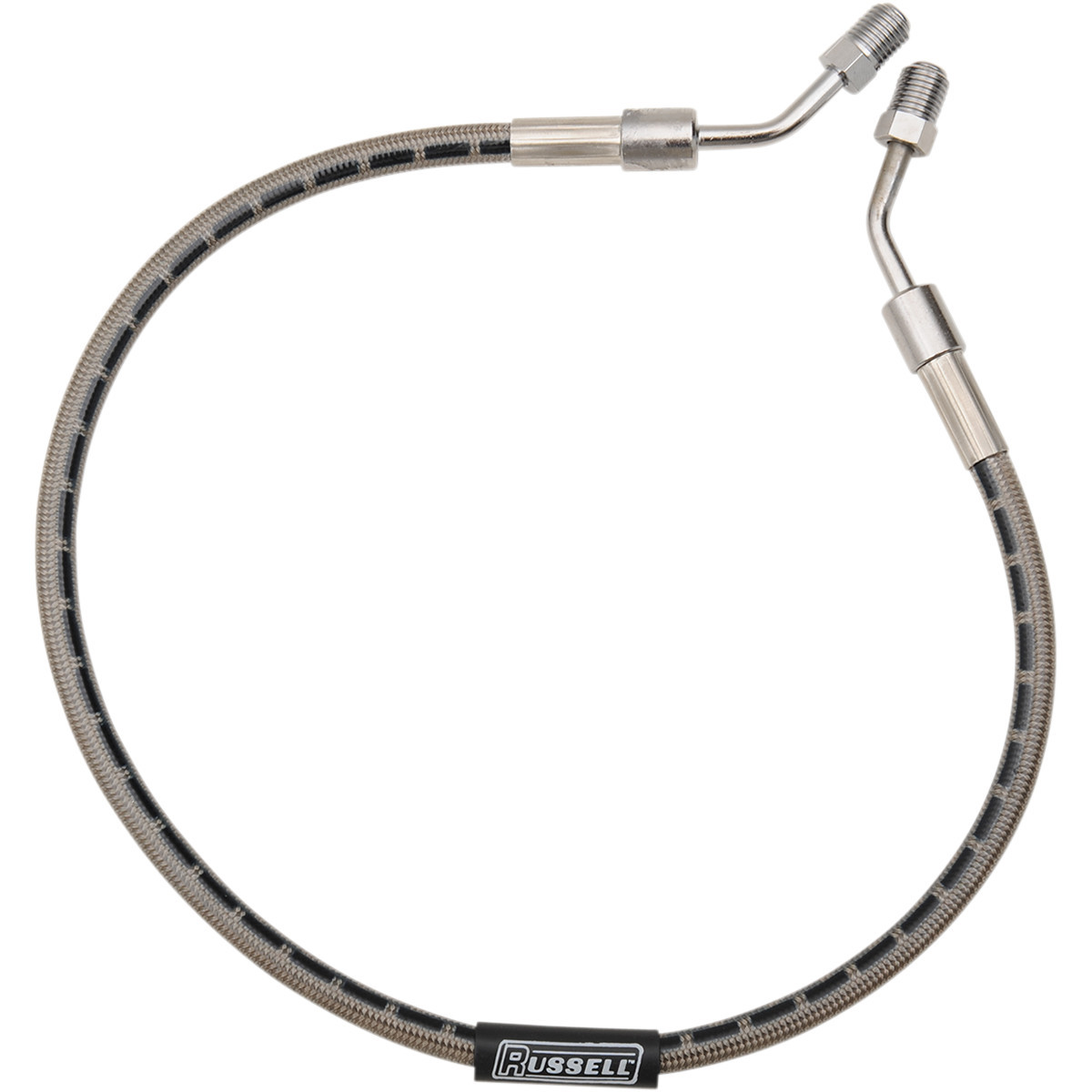 Russell #R08813S - Brake Line - Rear - Stainless Steel - '82-E'87 FXR
