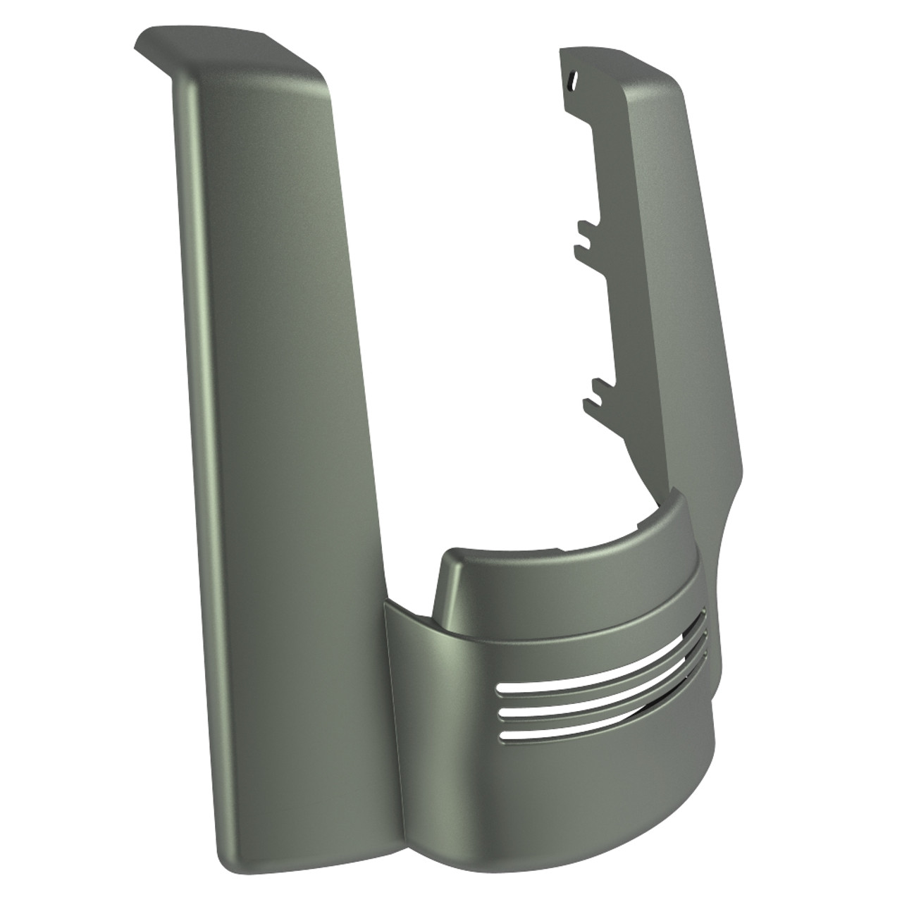 Advanblack Single Cutout Deadwood Green Denim Stretched Rear Fender Extension For 2014+ Harley Davidson Touring Models