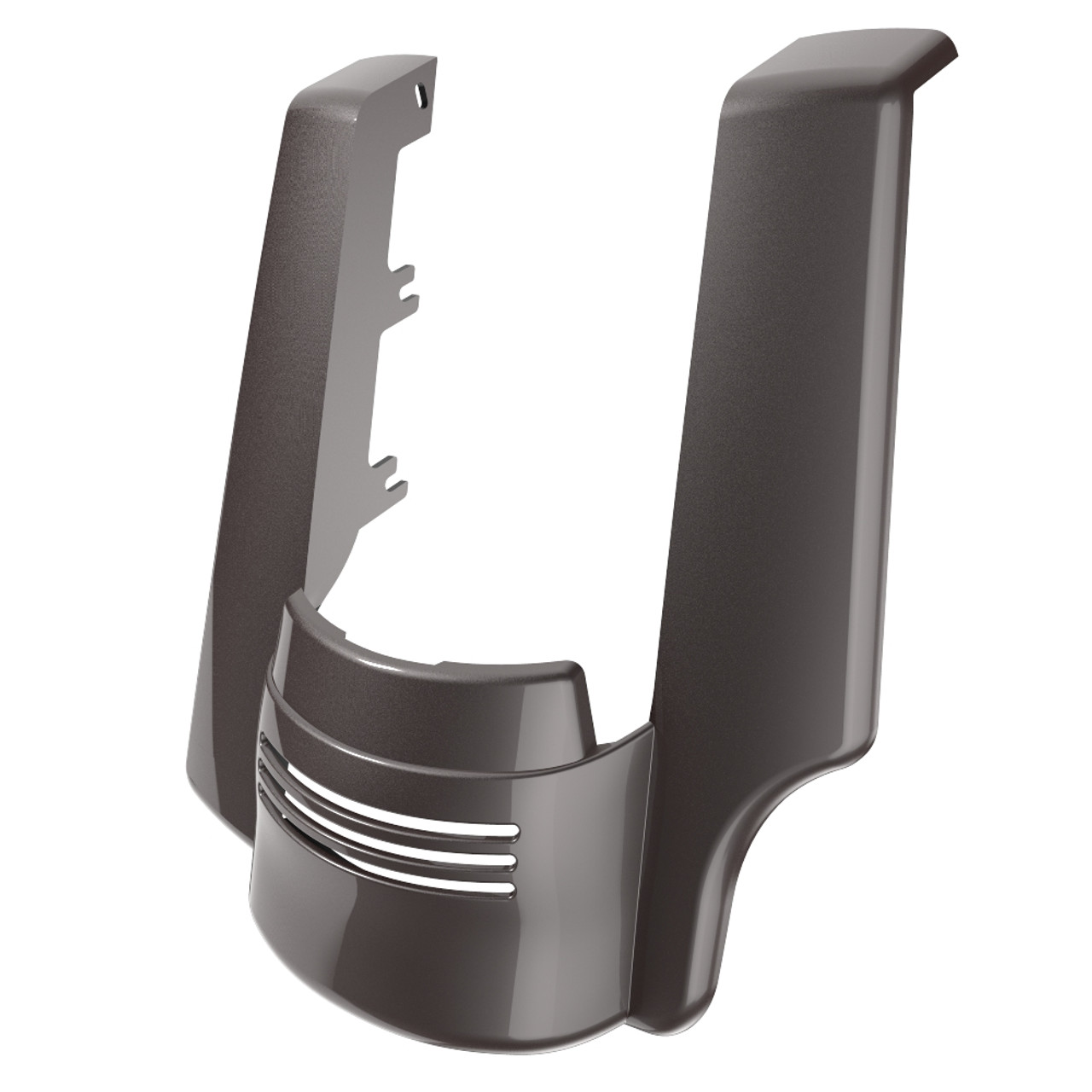 AdvanBlack Single Cutout Sumtra Brown Stretched Rear Fender Extension For 2014+ Harley Davidson Touring Models