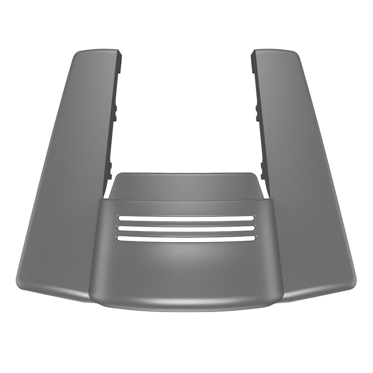 AdvanBlack  No Cutout Charcoal Denim Stretched Rear Fender Extension For 2014+ Harley Davidson Touring Models