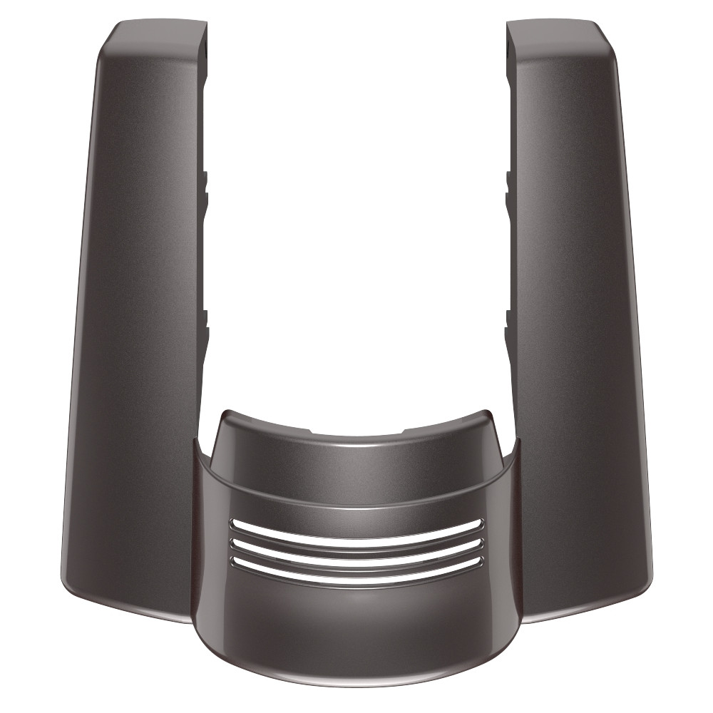 AdvanBlack No Cutout Sumtra Brown Stretched Rear Fender Extension For 2014+ Harley Davidson Touring Models