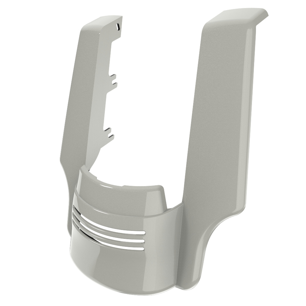 AdvanBlack Dual Cutout Sand Dune Stretched Rear Fender Extension For 2014+ Harley Davidson Touring Models