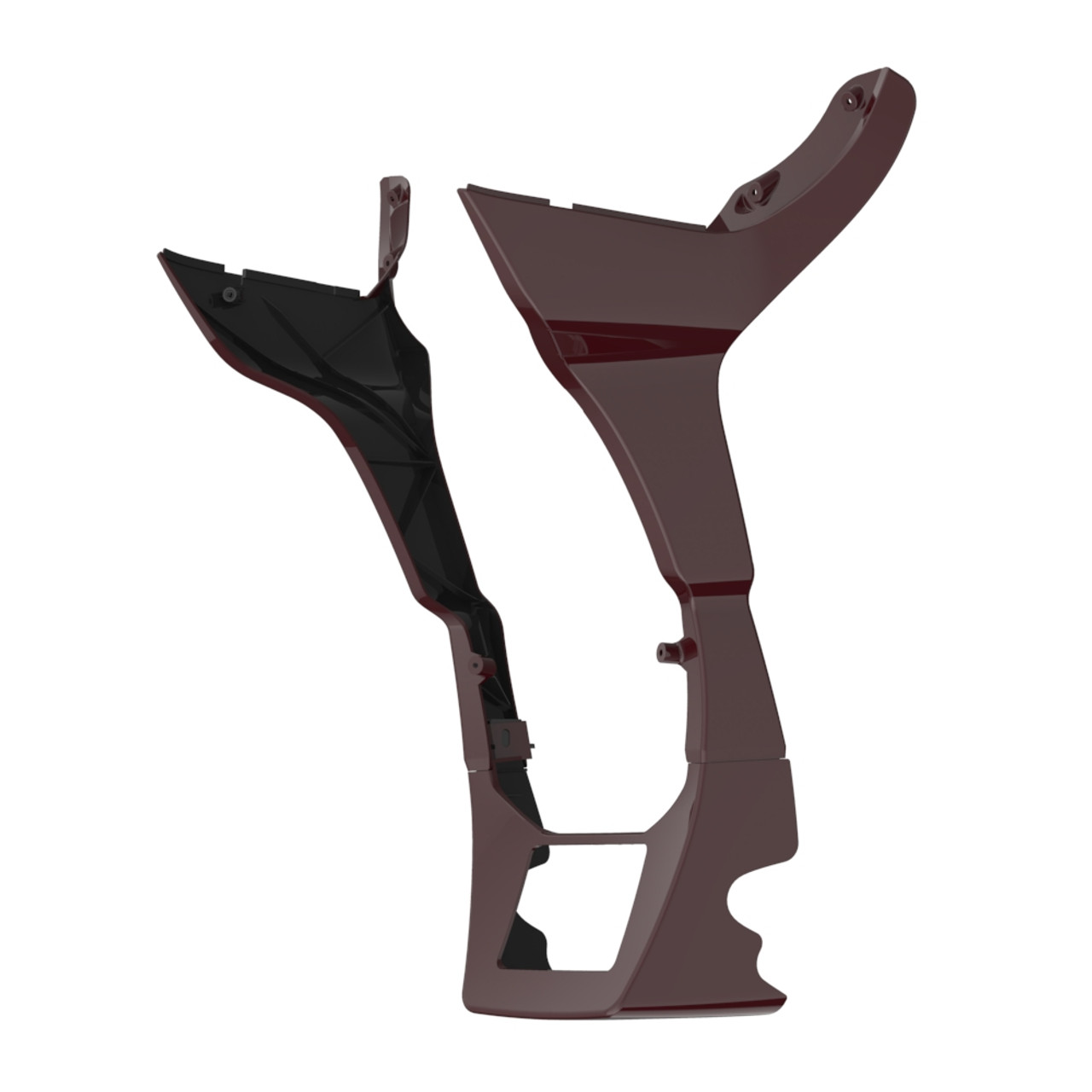 Billiard Burgundy Fairing Spoiler Kit for Harley Road Glide 2017-later