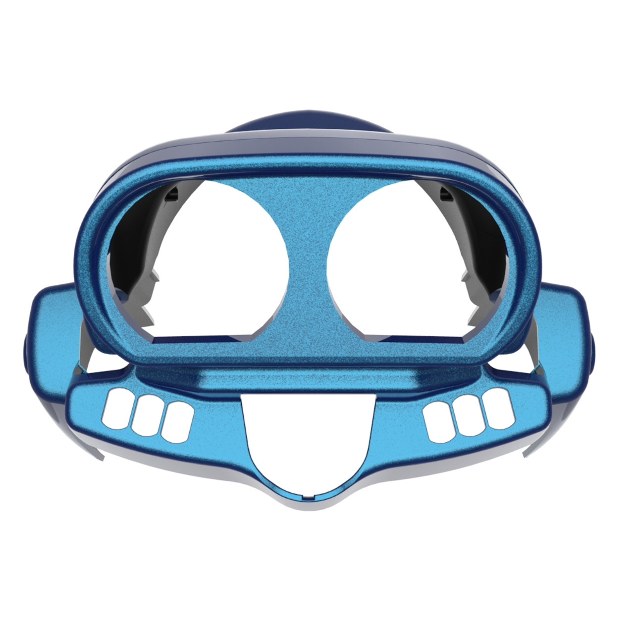 Advanblack Daytona Blue Gauge Cluster Cover for Harley Road Glide 2015up