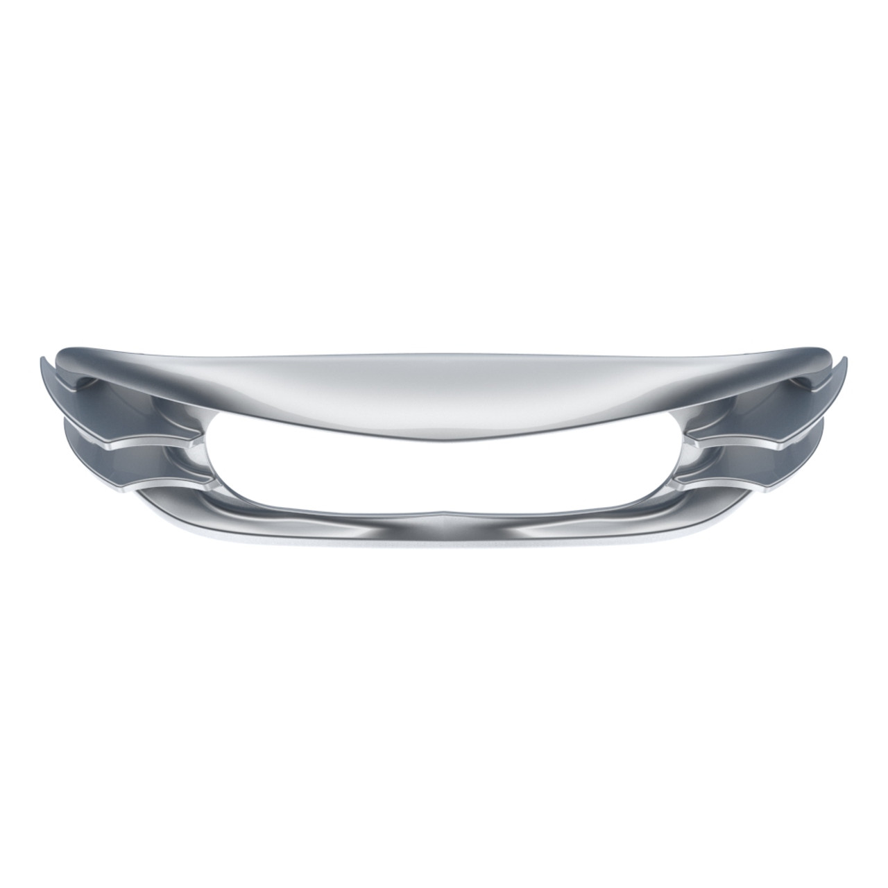 Barracuda Silver Headlight Bezel For Harley Road Glide 2015 To 2022