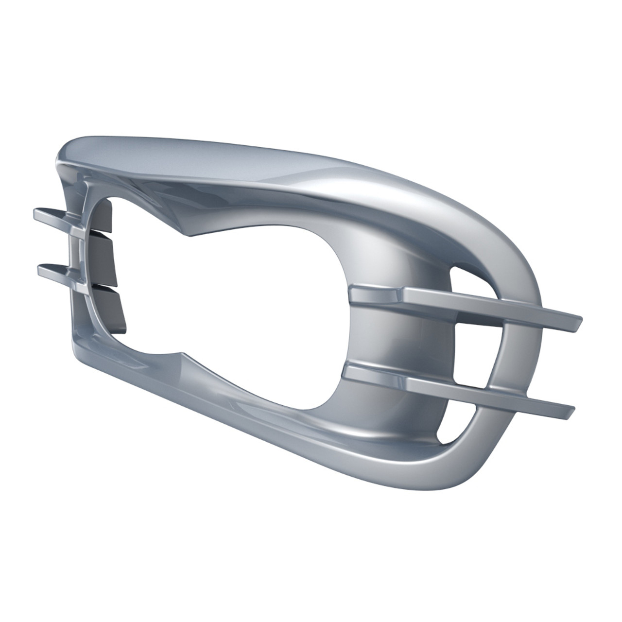 Barracuda Silver Headlight Bezel For Harley Road Glide 2015 To 2022