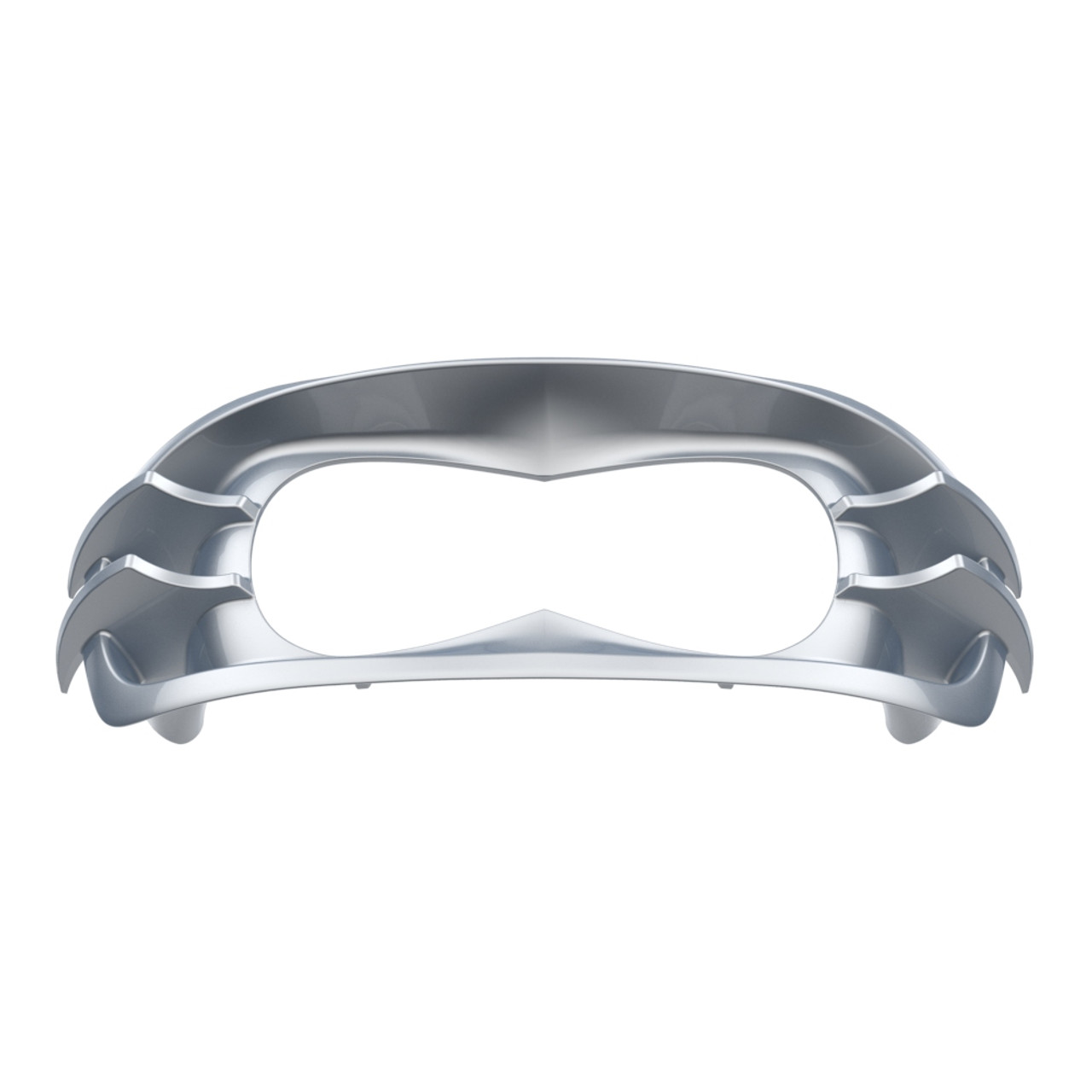 Barracuda Silver Headlight Bezel For Harley Road Glide 2015 To 2022