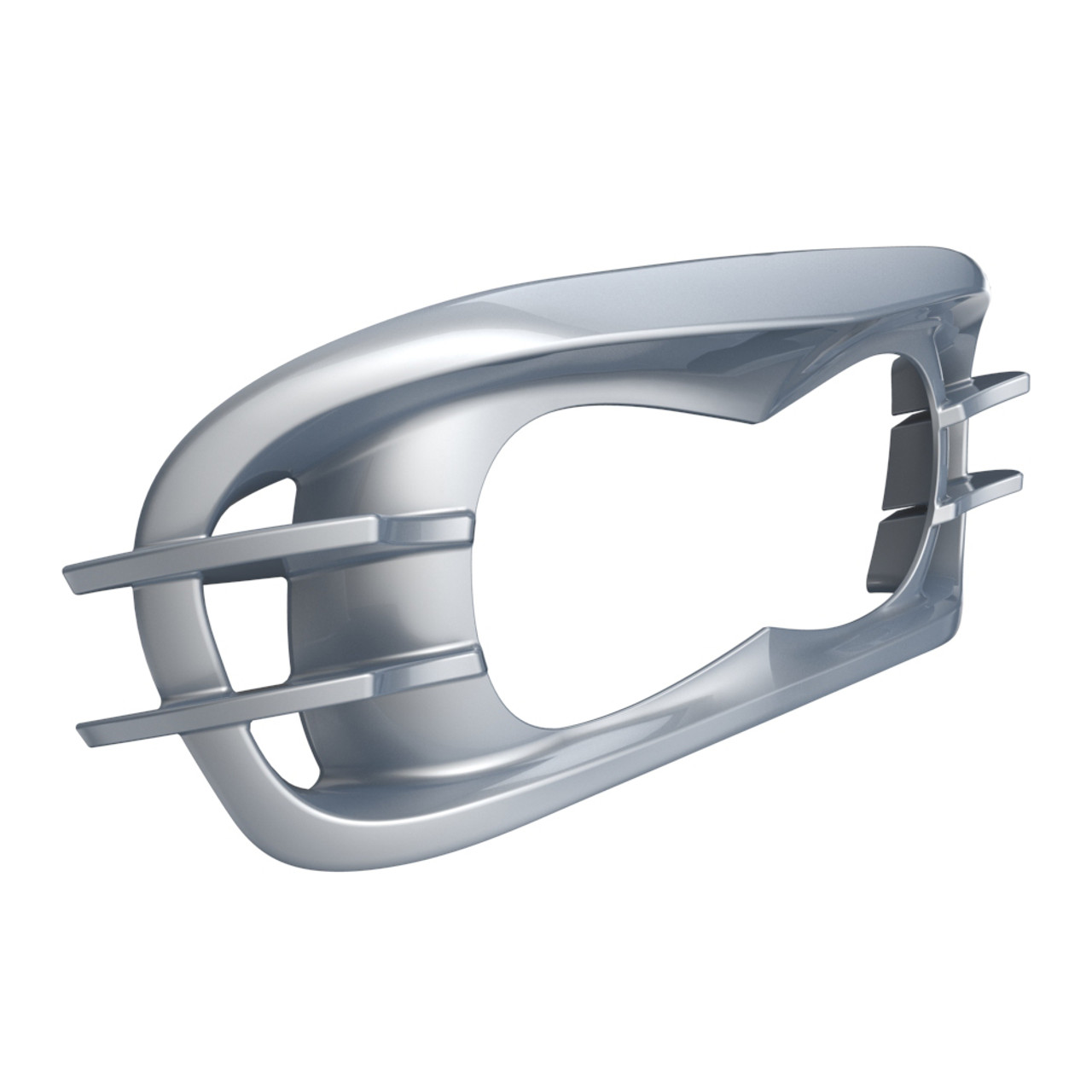 Barracuda Silver Headlight Bezel For Harley Road Glide 2015 To 2022
