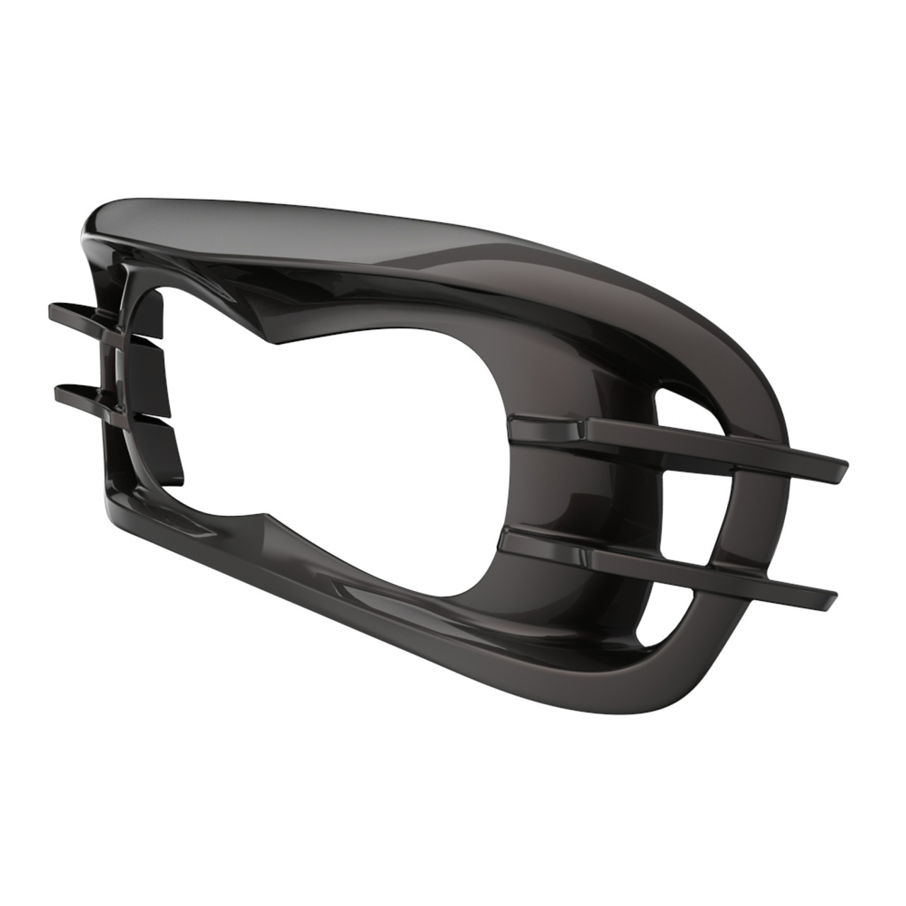 Black Jack Metallic Headlight Bezel For Harley Road Glide 2015 To 2022