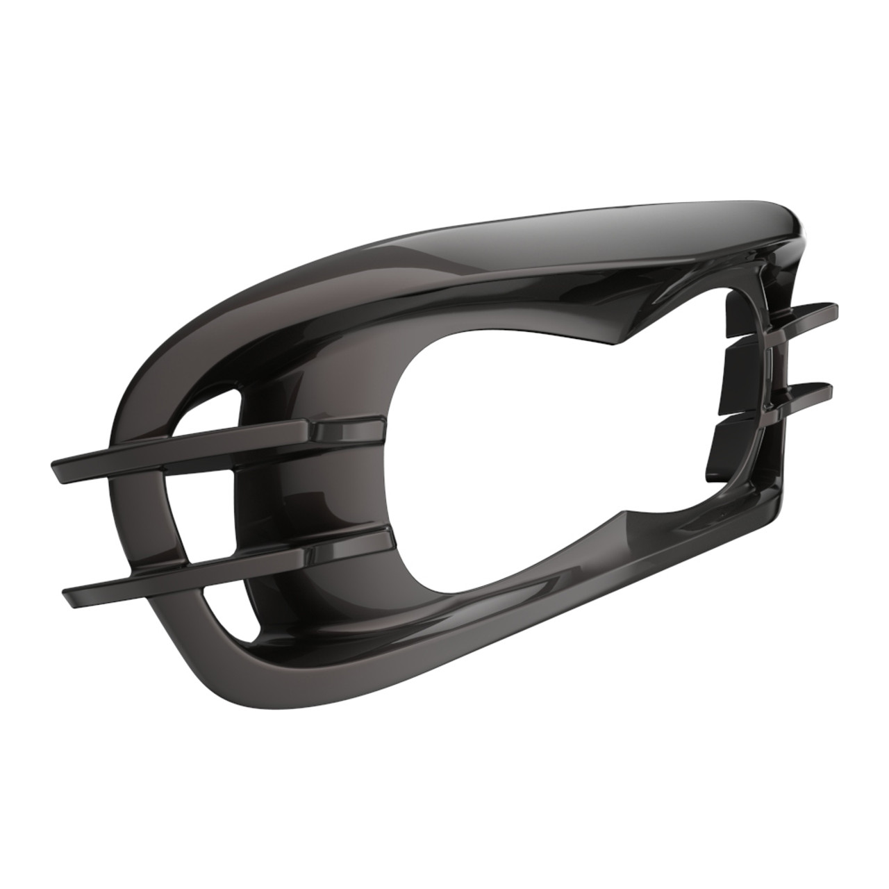 Black Jack Metallic Headlight Bezel For Harley Road Glide 2015 To 2022