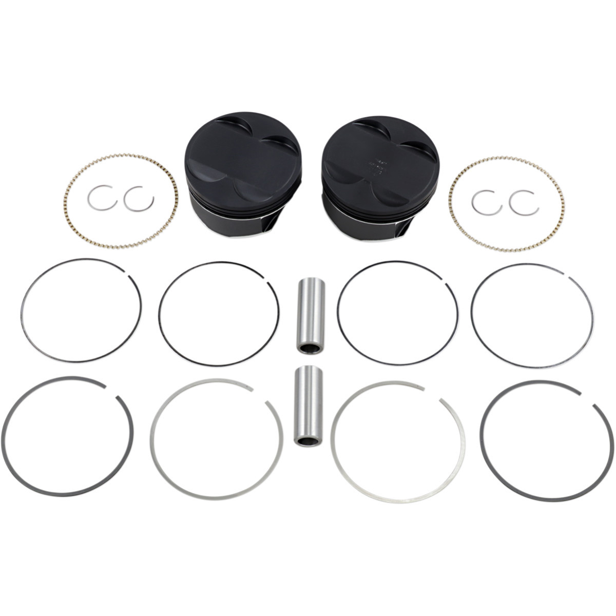 Wiseco #K2785 - Piston Kit - 4.080" Bore - 114 CI - 107" M8