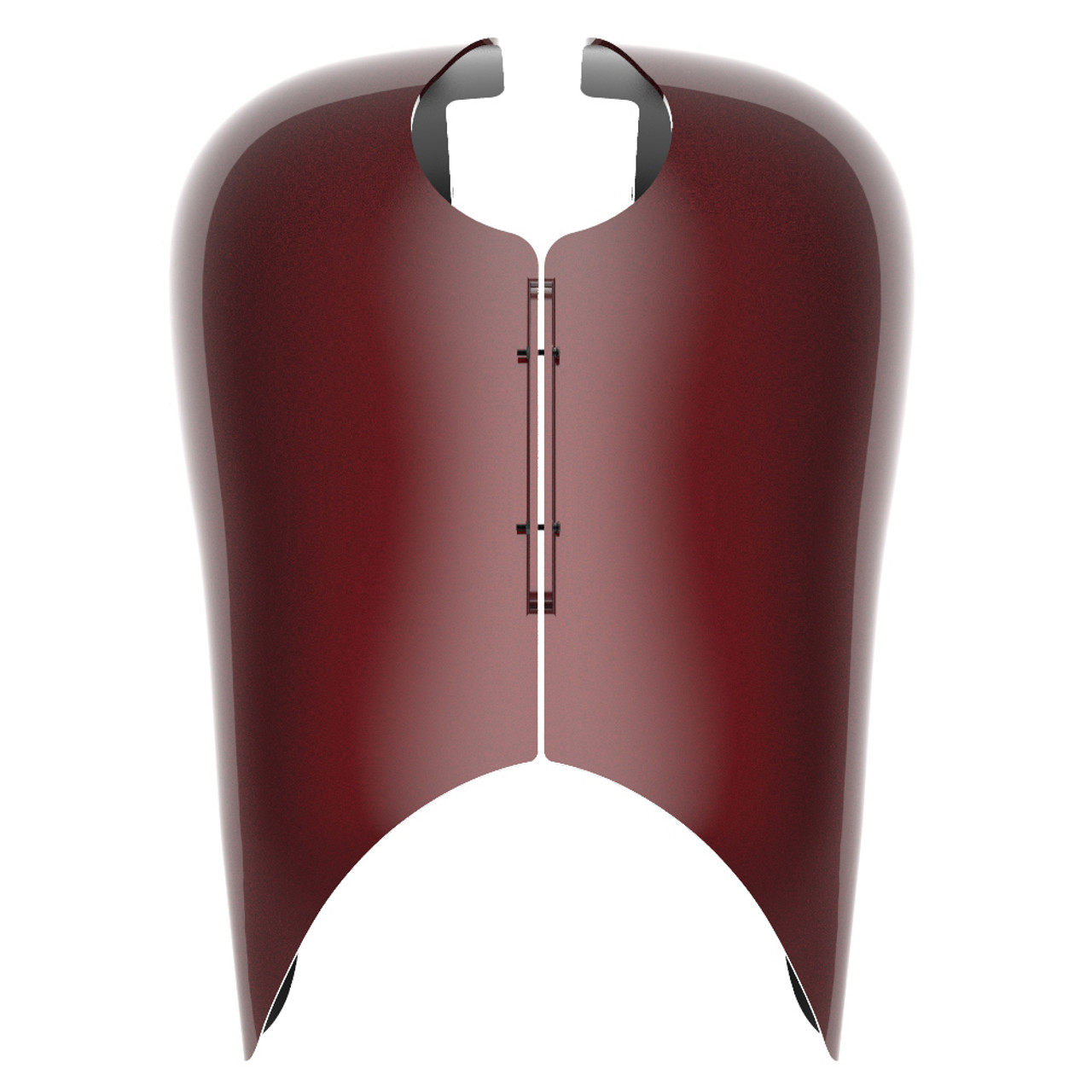 Advanblack Mysterious Red Sunglo Extended Stretched Tank Cover for Harley 2008-2020 Street Glide & Road Glide