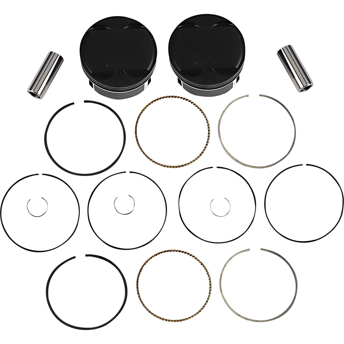 Wiseco #K2805 - Piston Kit - 4.080" Bore - 118 CI - 114"/117" M8