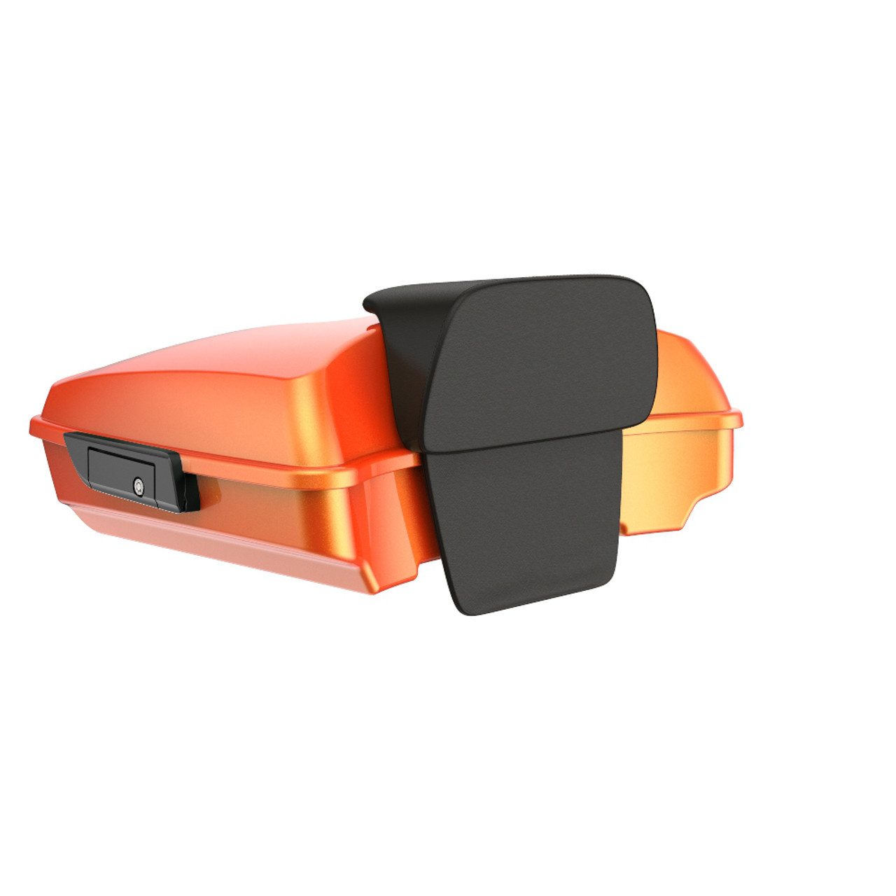 Advanblack Tequila Sunrise Razor Tour Pack Pad Luggage Trunk For '97-'21 Harley Touring Street Electra Road Glide