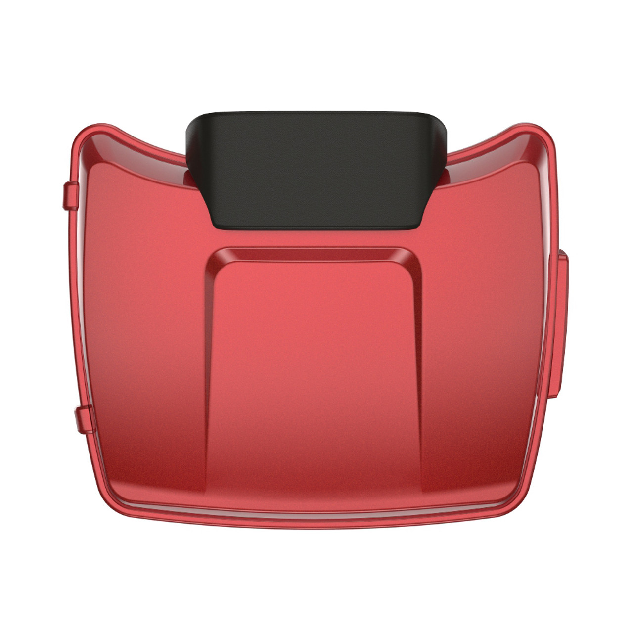 Ember Red Sunglo Razor Tour Pack Pad Luggage Trunk For '97-'23 Harley Touring