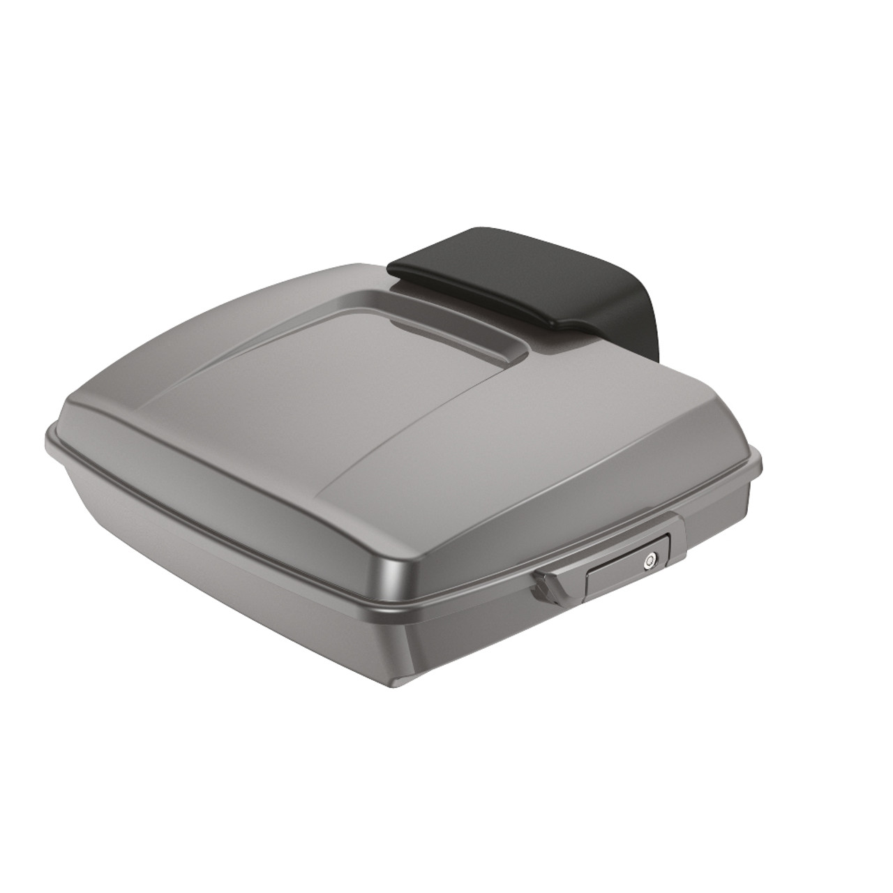 Billet Silver Razor Tour Pack Pad Luggage Trunk For '97-'23 Harley Touring