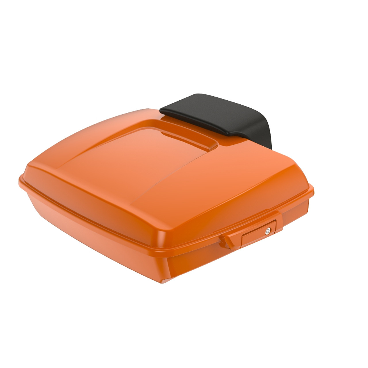 Baja Orange Razor Tour Pack Pad Luggage Trunk For '97-'23 Harley Touring