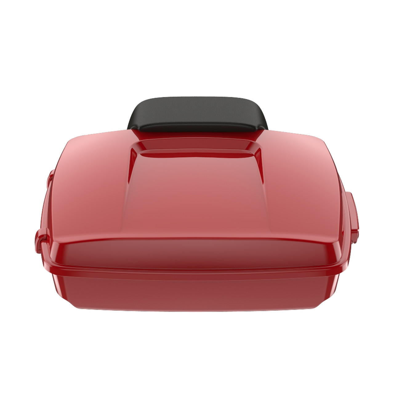 Billiard Red Razor Tour Pack Pad Luggage Trunk For '97-'23 Harley Touring
