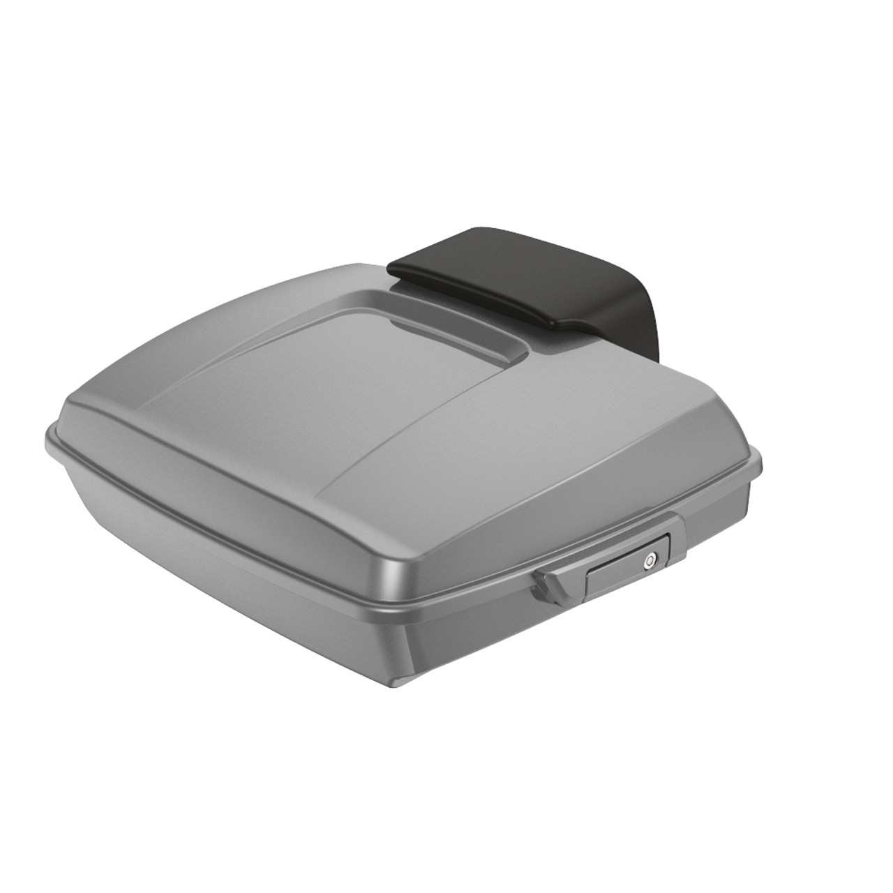 Charcoal Pearl Razor Tour Pack Pad Luggage Trunk For '97-'23 Harley Touring