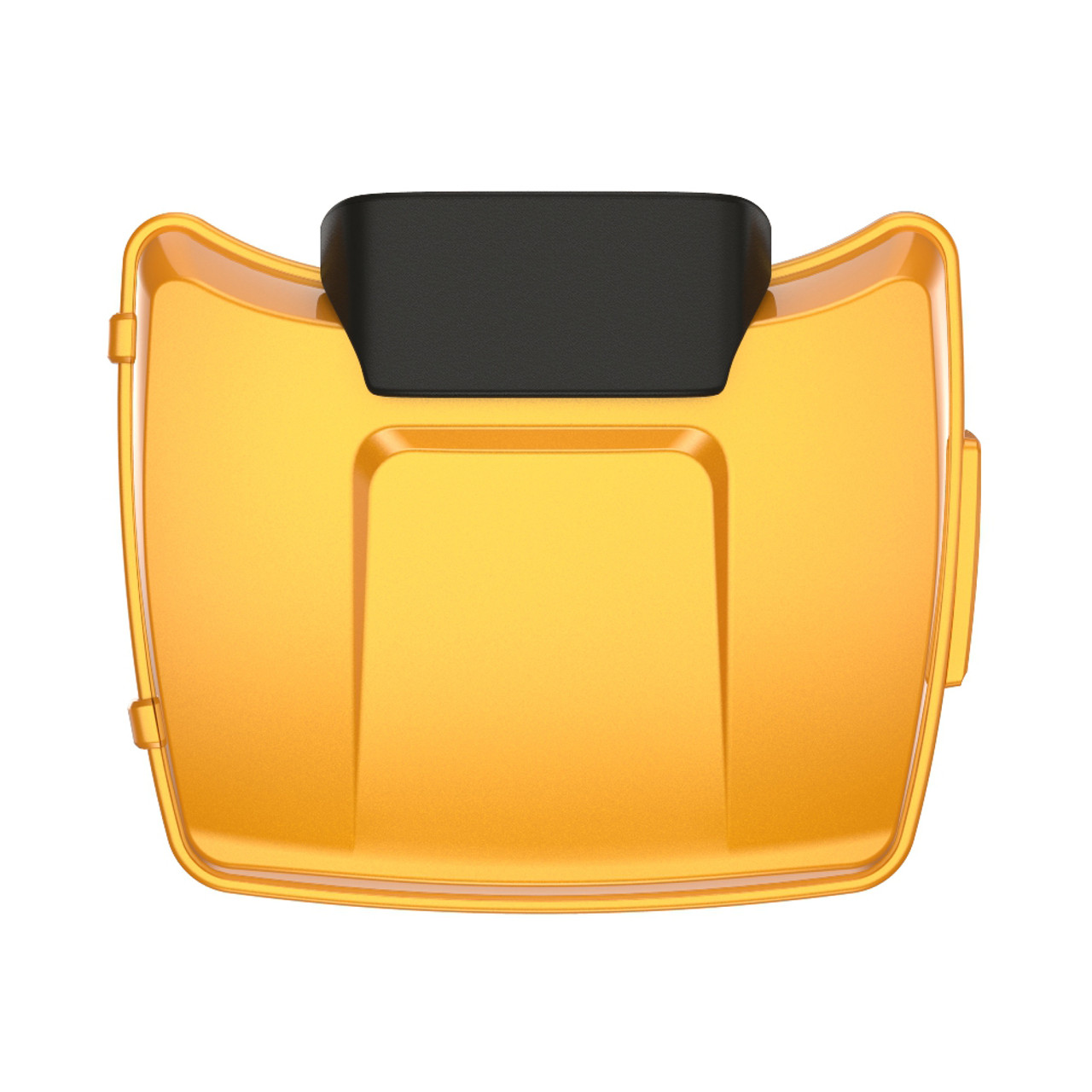Chrome Yellow Pearl Razor Tour Pack Pad Luggage Trunk For '97-'23 Harley Touring