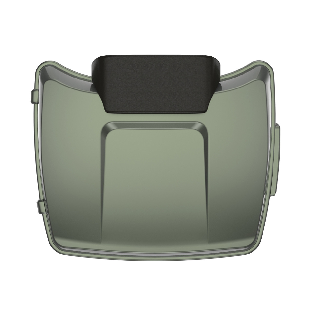 Deadwood Green Glossy Razor Tour Pack Pad Luggage Trunk For '97-'23 Harley Touring