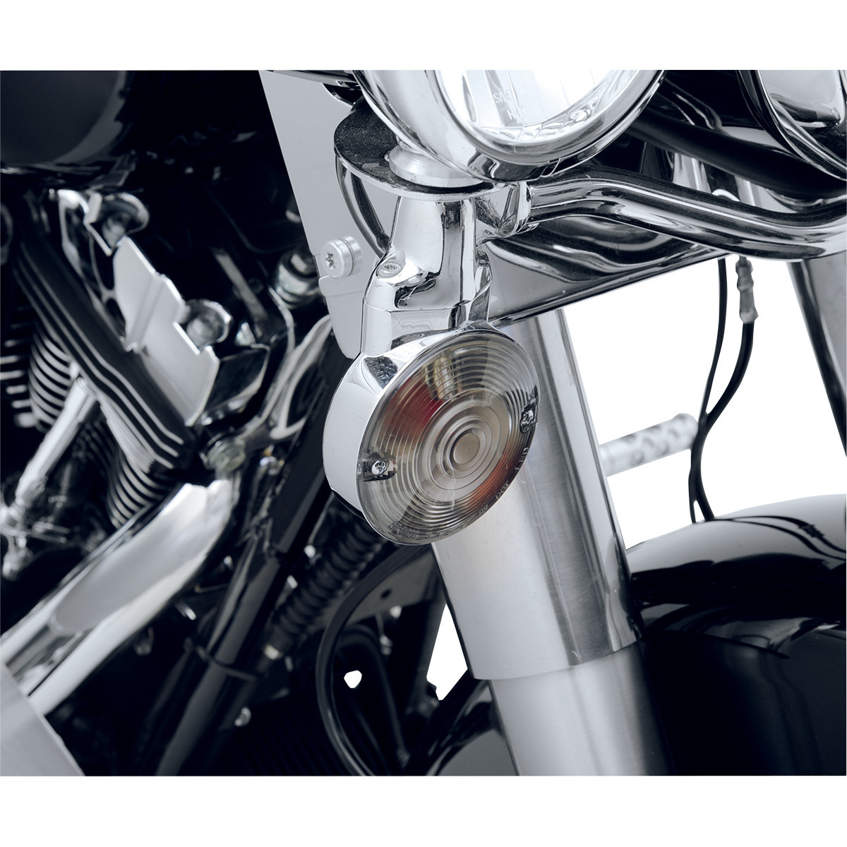 Drag Specialties - Smoked Flat Lens Kit - '86-'22