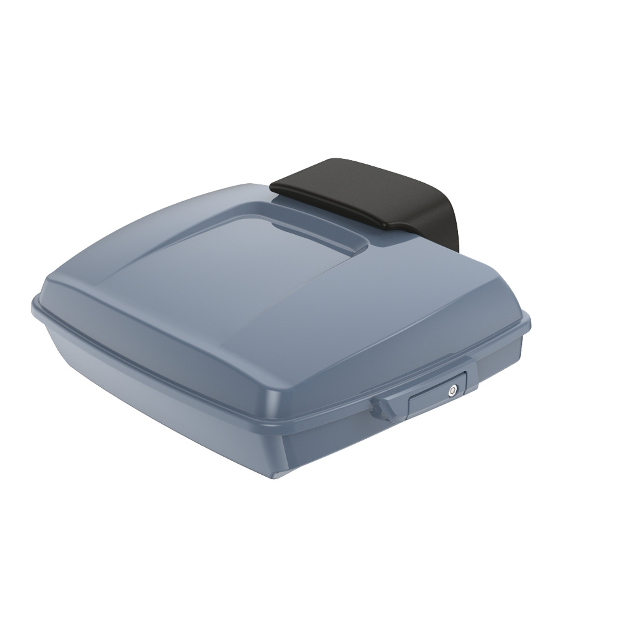 Gunship Gray Razor Tour Pack Pad Luggage Trunk For '97-'23 Harley Touring