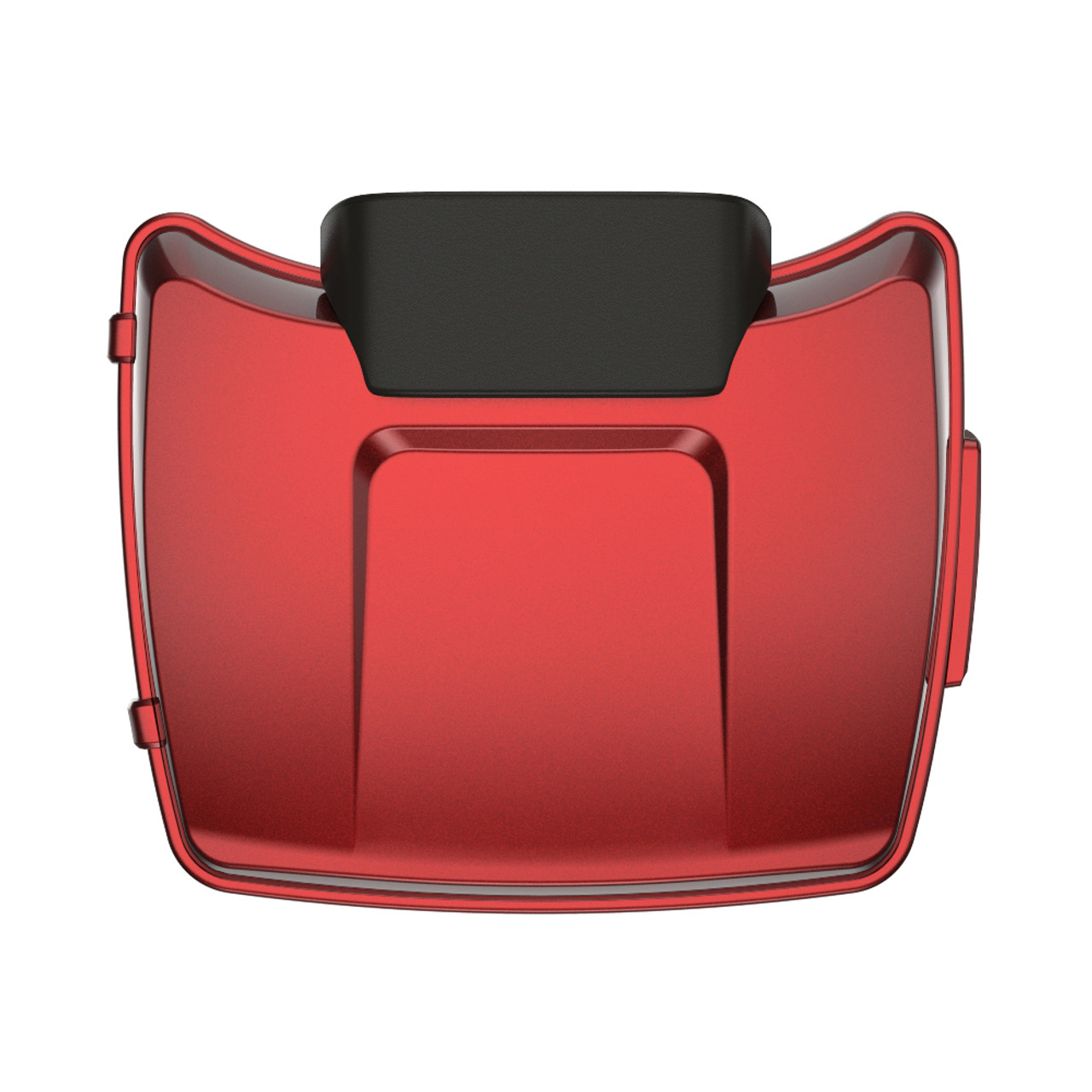 Hard Candy Hot Rod Red Flake Razor Tour Pack Pad Luggage Trunk For '97-'23 Harley Touring