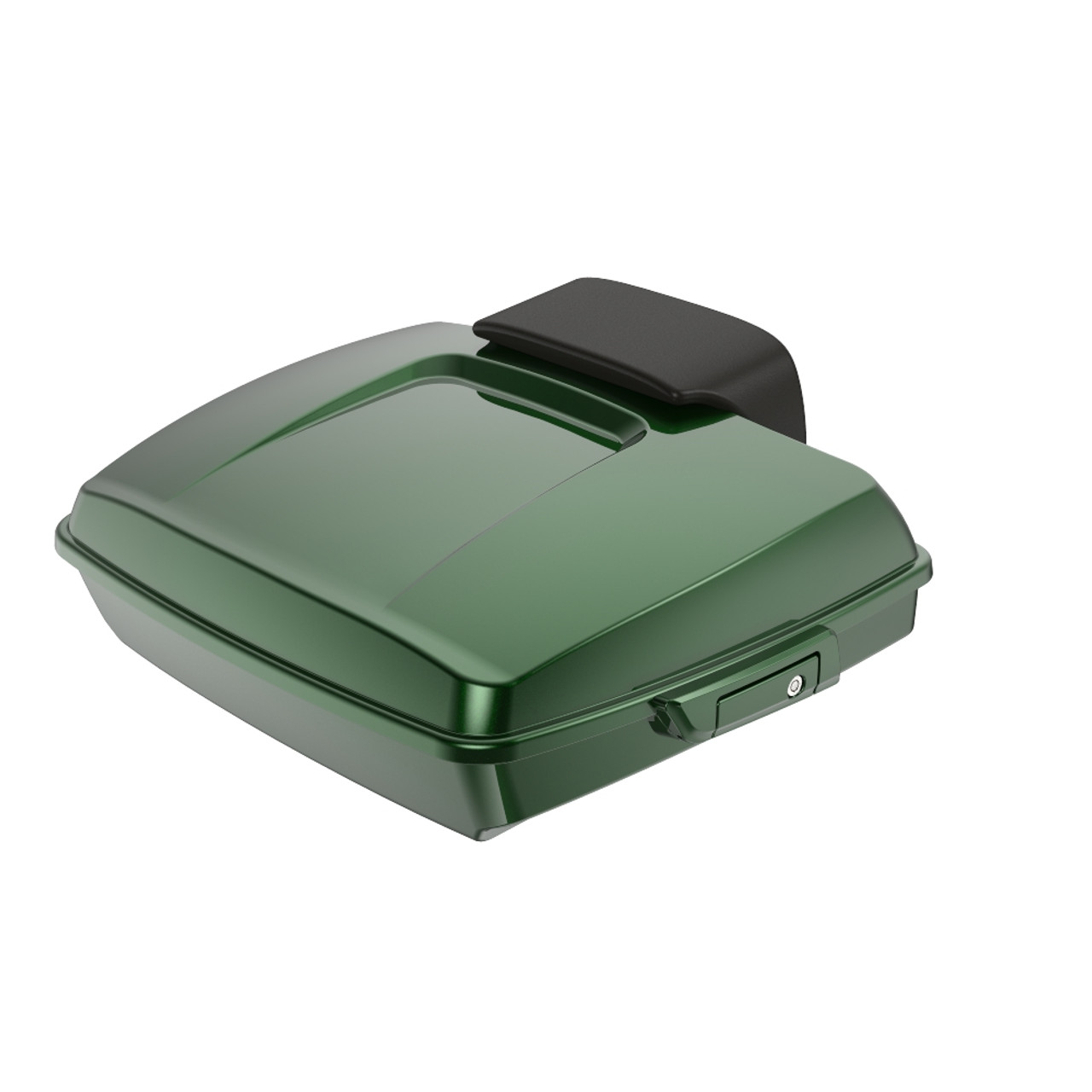 Kinetic Green Razor Tour Pack Pad Luggage Trunk For '97-'23 Harley Touring