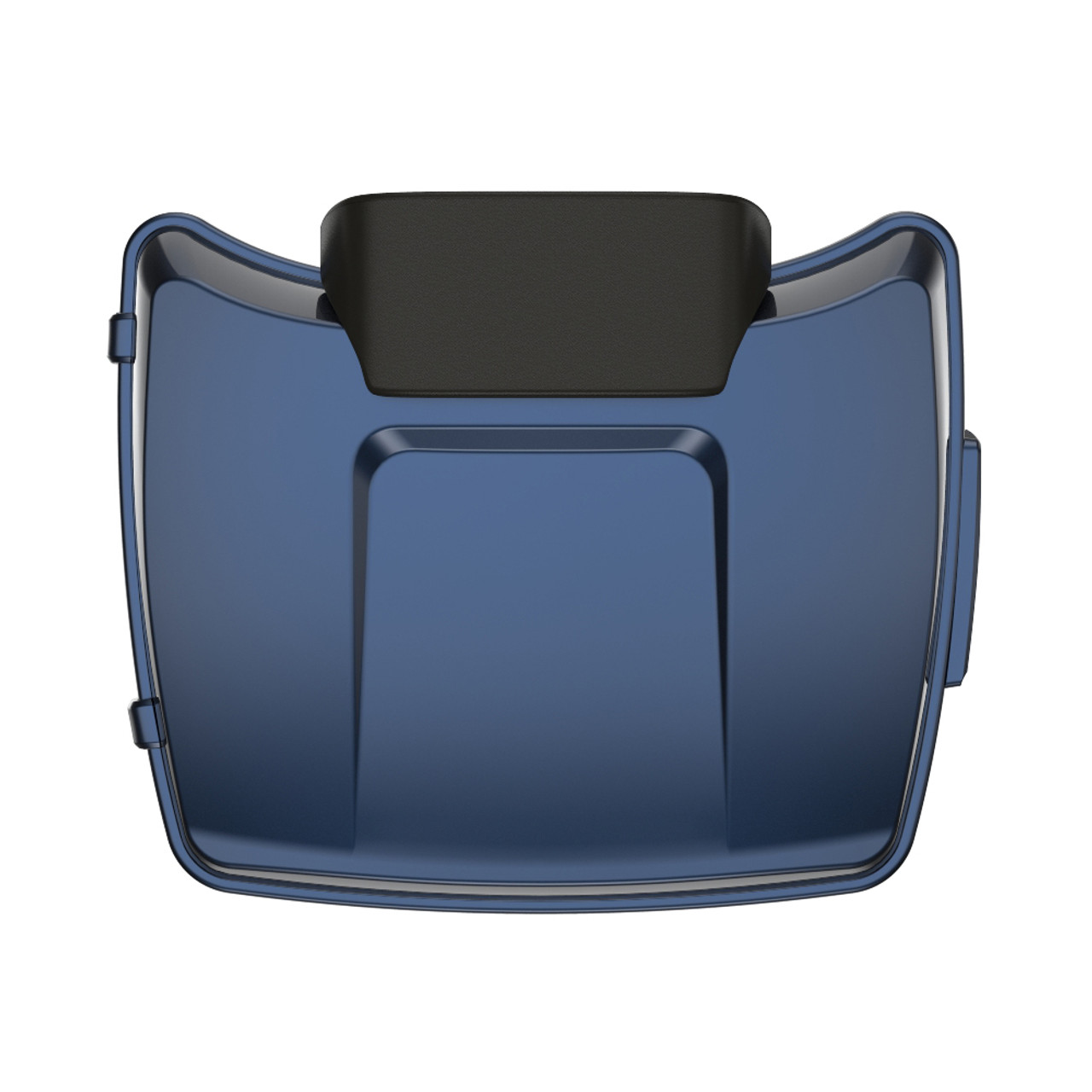 Midnight Blue Razor Tour Pack Pad Luggage Trunk For '97-'23 Harley Touring