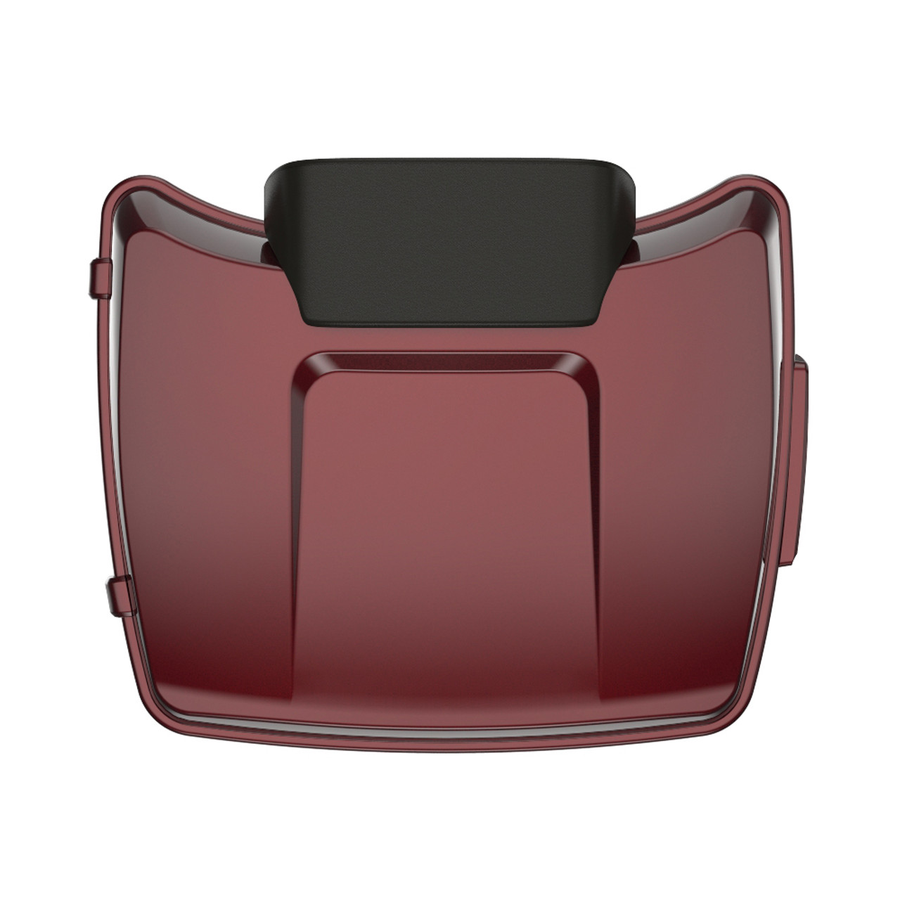 Mysterious Red Sunglo Razor Tour Pack Pad Luggage Trunk For '97-'23 Harley Touring