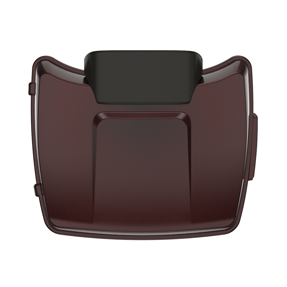 Merlot Sunglo Razor Tour Pack Pad Luggage Trunk For '97-'23 Harley Touring